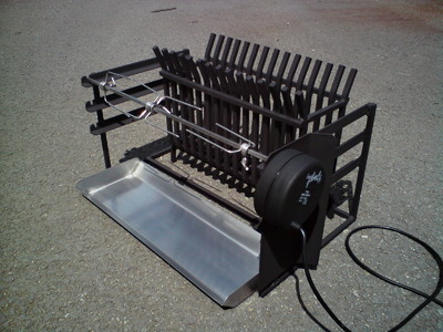 Rožnění do zahradního krbu