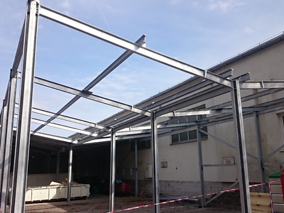 Realizace zastřešení odpadového hospodářství