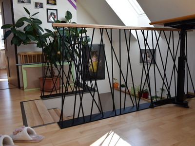 Zábradlí z kulatin